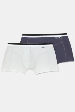 Pack de 2 boxers de algodón elástico