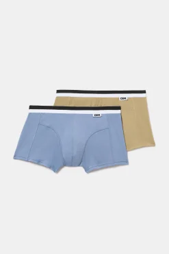 Pack de 2 boxers de hombre de algodón elástico