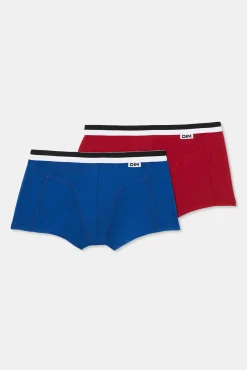 Pack de 2 boxers de hombre de algodón elástico