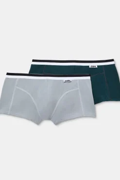 Pack de 2 boxers de hombre de algodón elástico