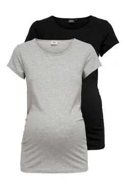 Pack de 2 camisetas maternity