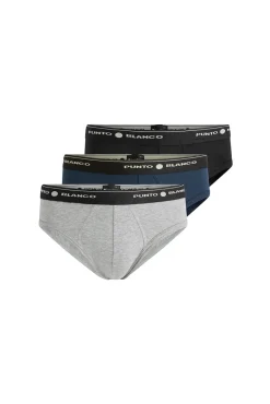 Pack de 3 slips algodón