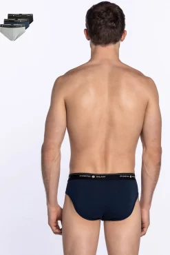 Pack de 3 slips algodón
