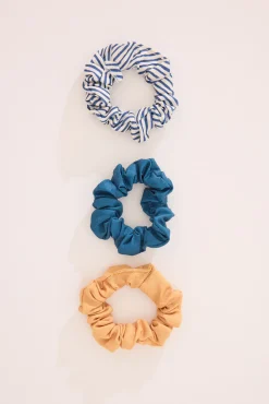 Pack mini scrunchies multicolor