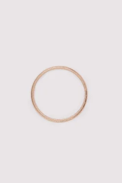 Pack pulseras pan de oro doradas