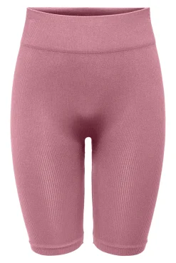 Pantalón corto ciclista estructura canalé