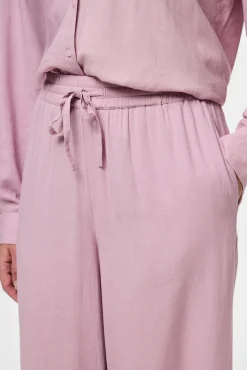Pantalón de lino largo