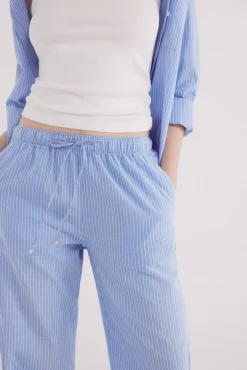 Pantalón jogger popelín