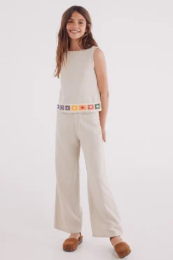 Pantalon lino niña