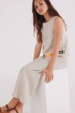 Pantalon lino niña
