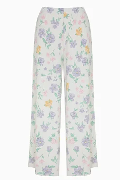 Pantalones de pijama largos flores