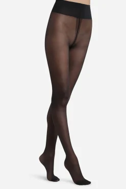 Panty moldeador opacas sin demarcación negro 25 DEN