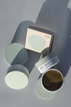 Parches antioxidantes para ojos con cafeína y té verde