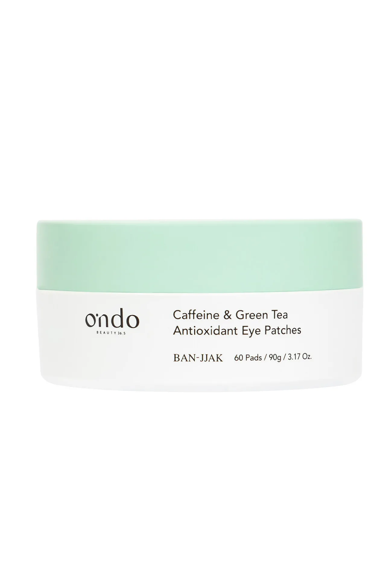 Parches antioxidantes para ojos con cafeína y té verde