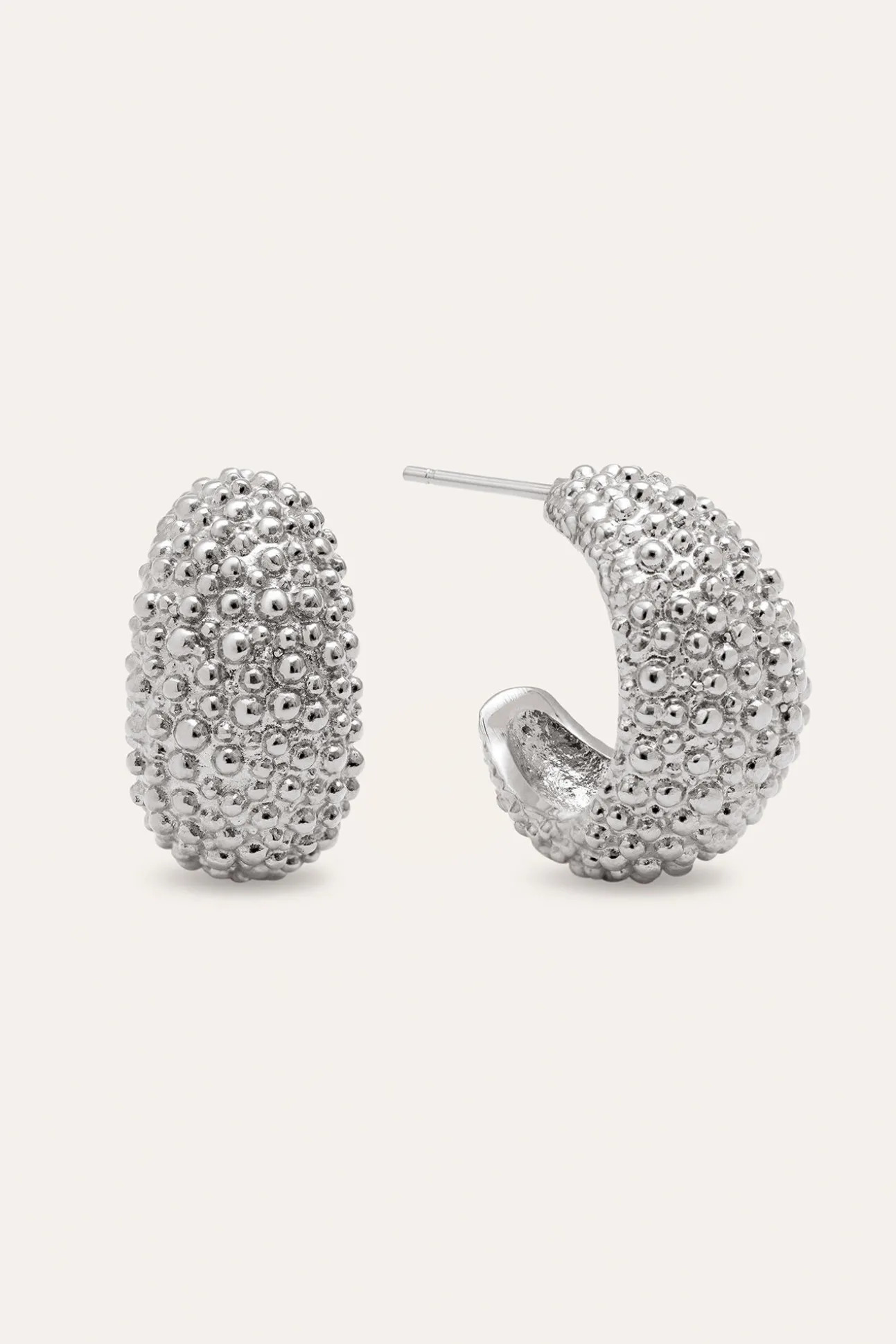Pendientes Aro Antique Acero