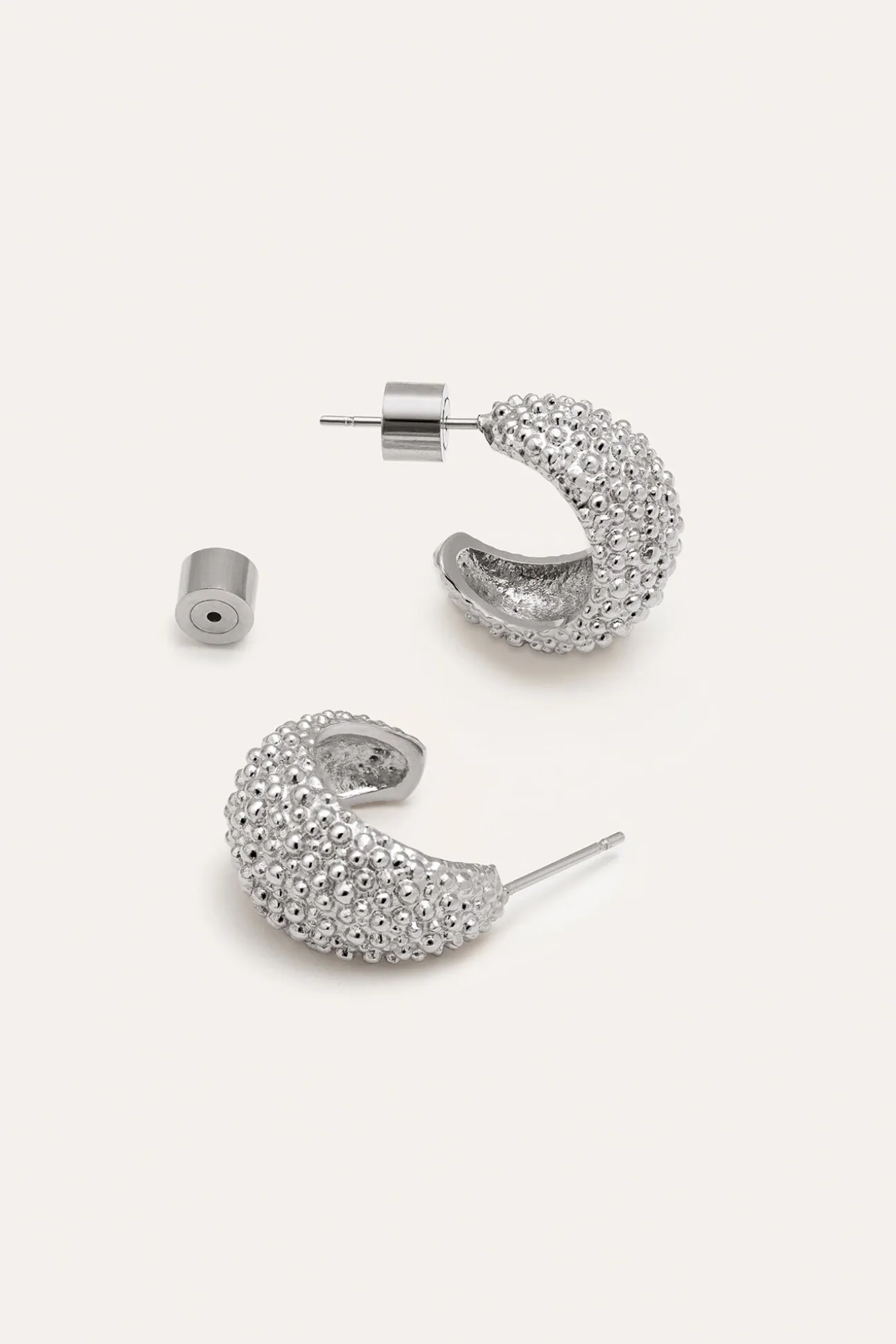 Pendientes Aro Antique Acero