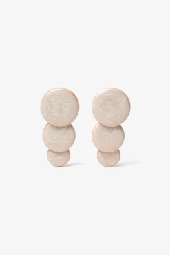 Pendientes Colgantes Circulares Esmaltados