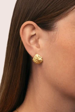 Pendientes Maris Acero Baño Oro