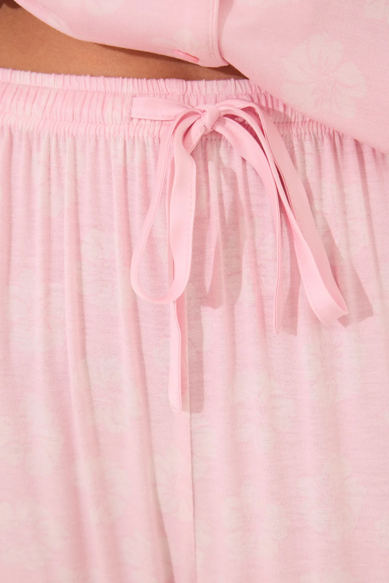 Pijama camisero rosa Capri viscosa