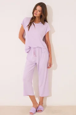 Pijama Capri canalé viscosa