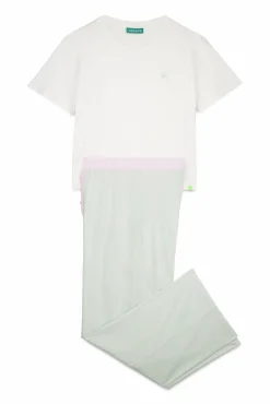 Pijama combinado rosa