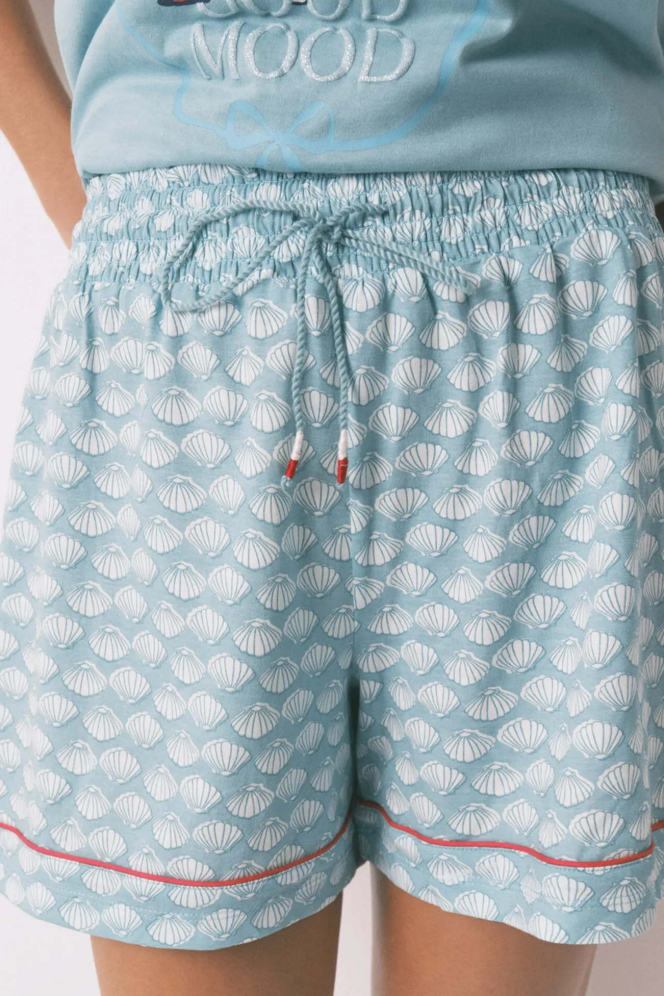 Pijama corto 100% algodón Sebastián verde