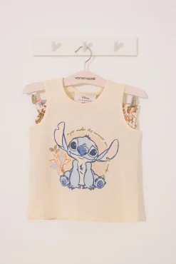 Pijama corto infantil Lilo&Stitch algodón