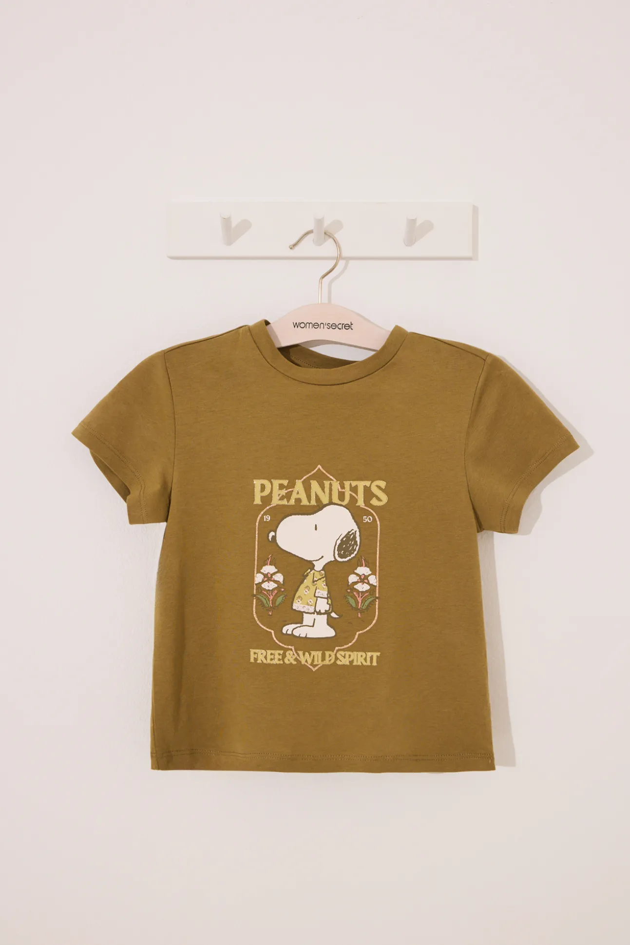 Pijama corto infantil Snoopy algodón