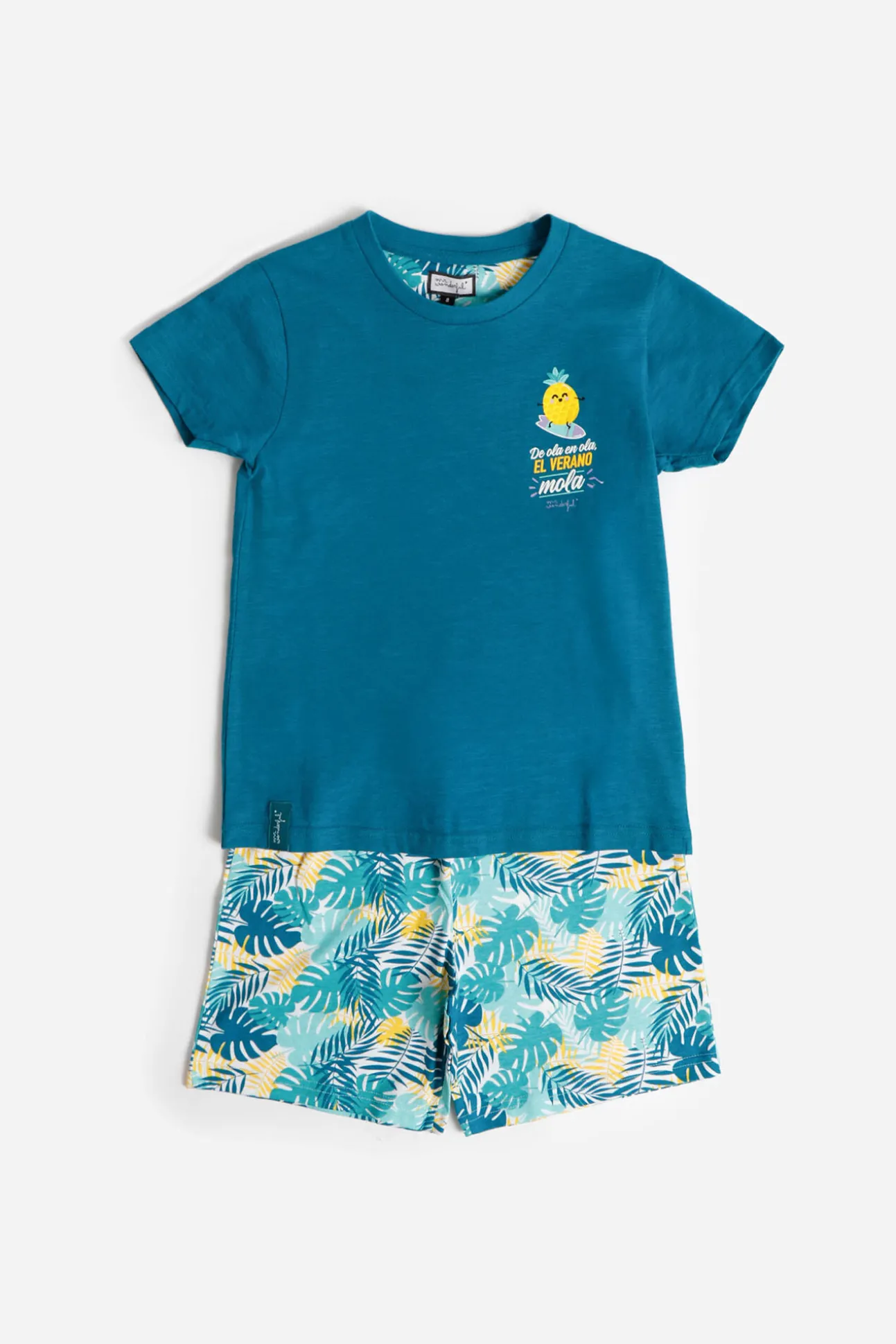 Pijama corto piña Mr Wonderful