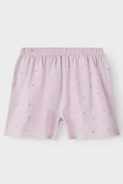 Pijama de manga corta print corazones