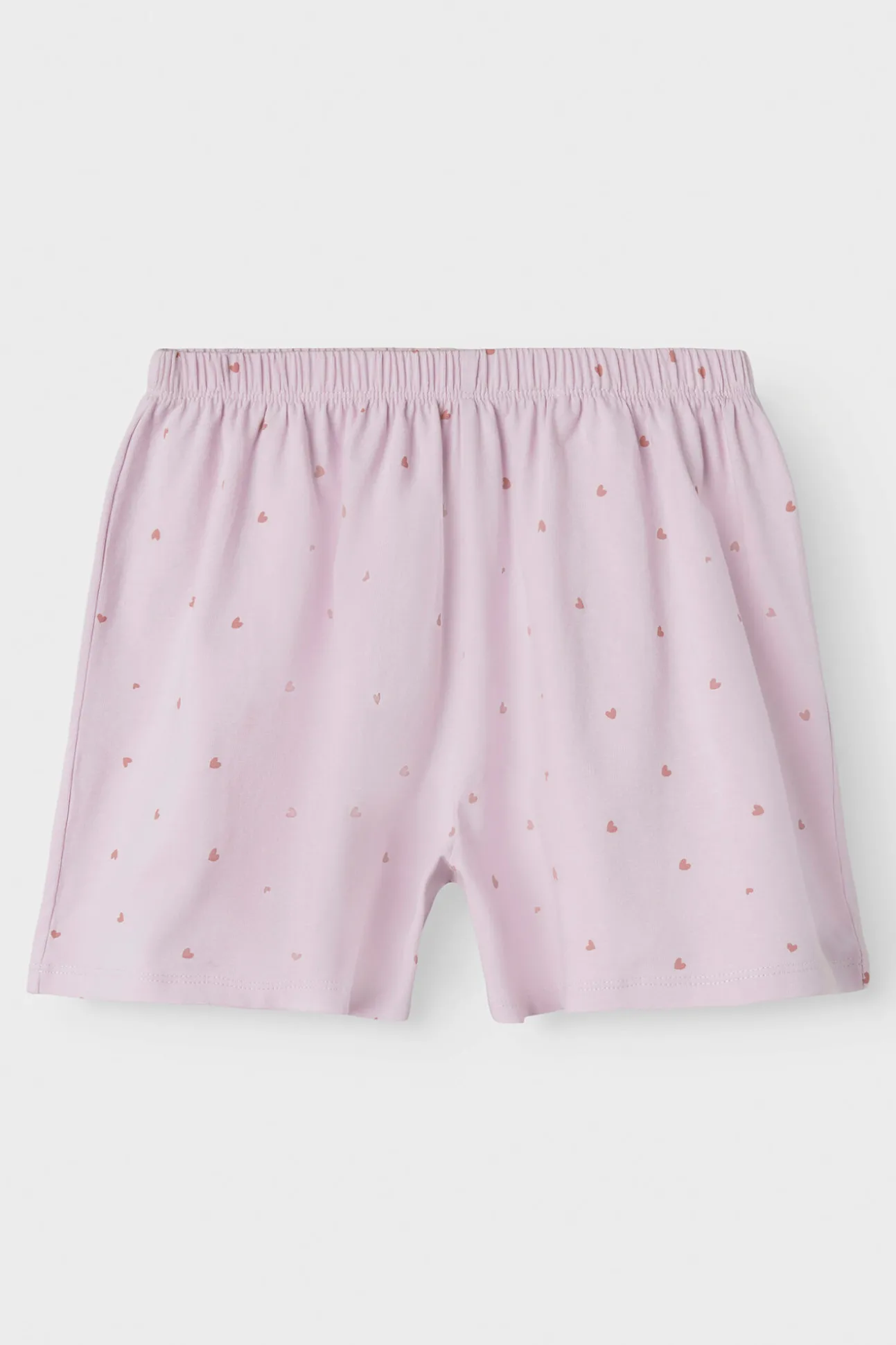 Pijama de manga corta print corazones