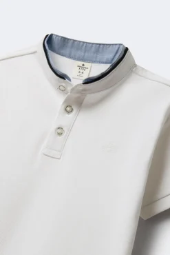 Polo cuello mao niño