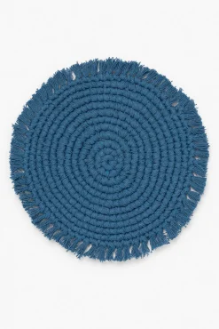Salvamanteles Vera Diam. 38 Azul