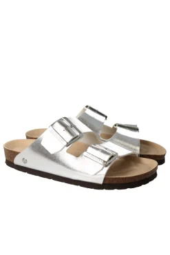 Sandalia con hebillas ajustables