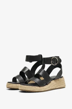 Sandalia plataforma esparto