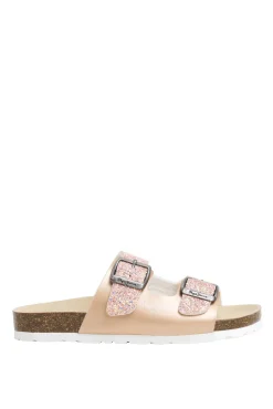 Sandalias Con Detalles Glitter