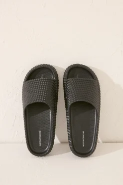Sandalias platform negro