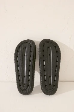 Sandalias platform negro