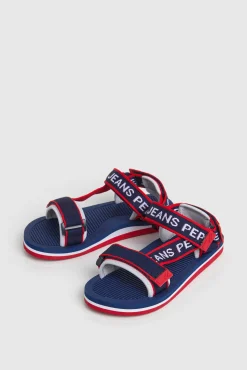 Sandalias Trek Con Cierre Velcro