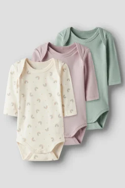 Set de 3 bodies de bebe