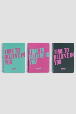 Set de 3 libretas