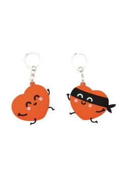 Set de 2 llaveros - Corazón y corazón bandido