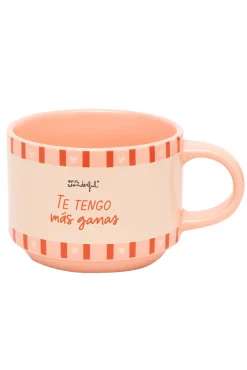 Set de 2 tazas apilables - Te tengo más ganas que al café de las mañanas