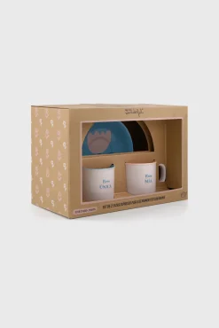 Set de 2 tazas espresso mensaje
