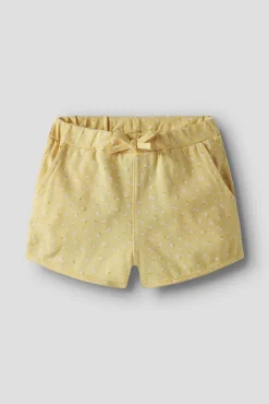 Short de algodón estampado