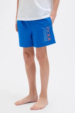 Short de baño estampado logo