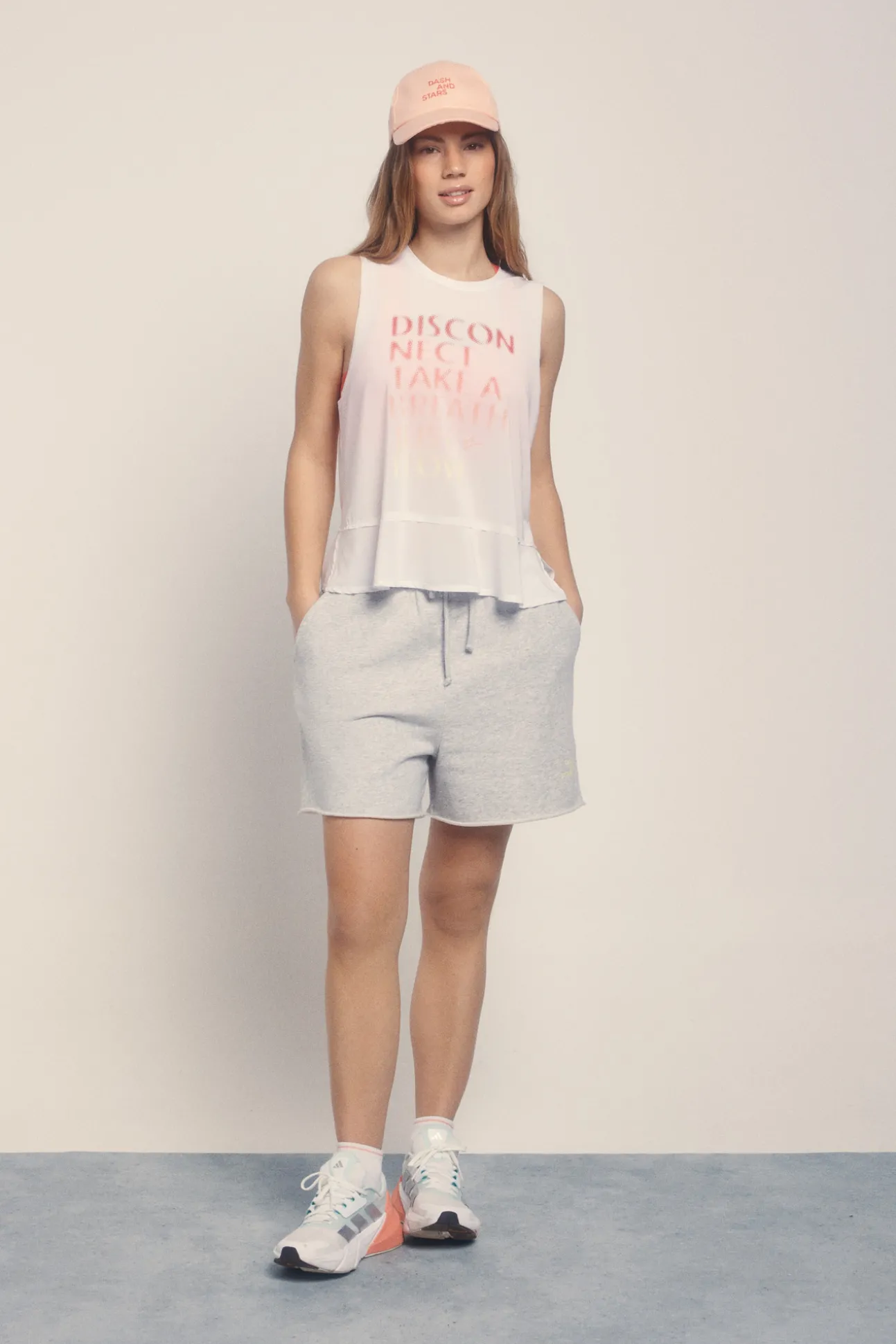 Short felpa gris