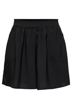 Shorts con tejido fluido