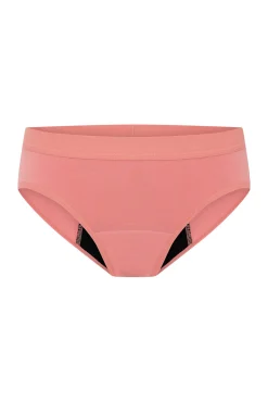 SmileyWorld® Braga Menstrual Teen Algodón Orgánico Flujo Abundante Pink