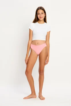 SmileyWorld® Braga Menstrual Teen Algodón Orgánico Flujo Abundante Pink
